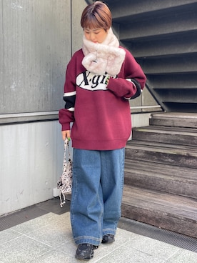 めいさん（レディース・154cm）の冬コーディネート