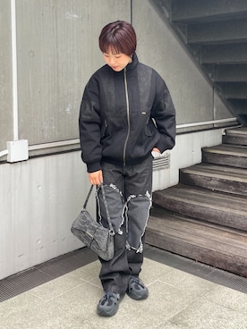 めいさん(レディース・154cm)の冬コーディネート