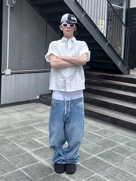 TIGERさん(メンズ・174cm)の春コーディネート