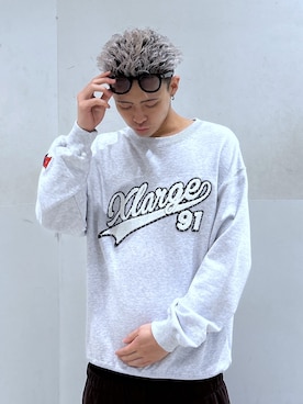 「XLARGE（エクストララージ）のアイテム」を使った、TIGERさん（メンズ・174cm）の秋コーディネート