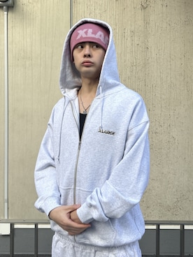 「XLARGE（エクストララージ）のアイテム」を使った、TIGERさん（メンズ・174cm）の冬コーディネート