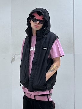 「XLARGE（エクストララージ）のアイテム」を使った、TIGERさん（メンズ・174cm）の秋コーディネート