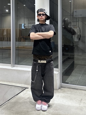 「XLARGE（エクストララージ）のアイテム」を使った、TIGERさん（メンズ・174cm）の春コーディネート