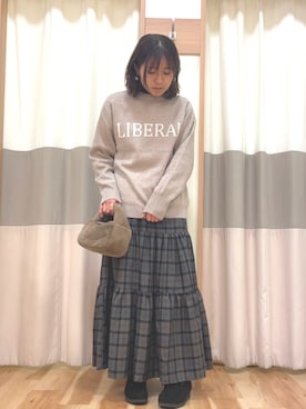 risaさん（レディース・154cm）の冬コーディネート