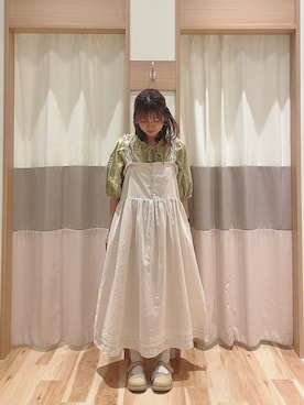 「サマンサ モスモス(Samansa Mos2)」｜risaさん（レディース・154cm）の春コーディネート