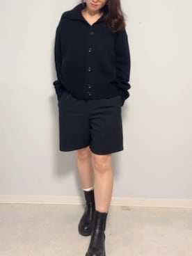 「MOUSSY（マウジー）のアイテム（その他パンツ）」を使った、Wave68さん（レディース・160cm）の秋コーディネート