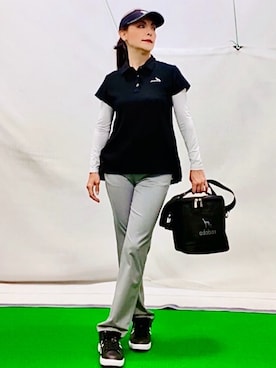 「adabat（アダバット）のアイテム」を使った、lennie12さん（レディース・162cm）の夏コーディネート