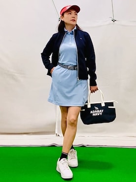 「adabat（アダバット）のアイテム」を使った、lennie12さん（レディース・162cm）の春コーディネート