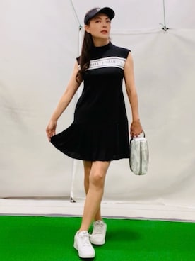 「アイテム（サンバイザー）」を使った、lennie12さん（レディース・162cm）の春コーディネート