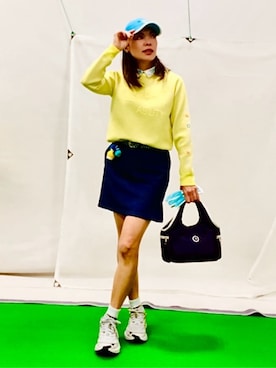 「アイテム（ベルト）」を使った、lennie12さん（レディース・162cm・50代）の冬コーディネート