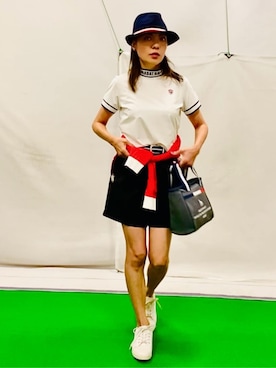 「アイテム（ベルト）」を使った、lennie12さん（レディース・162cm・50代）の春コーディネート