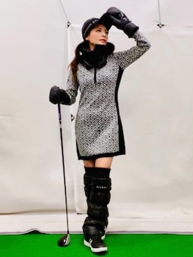 「アイテム（ネックウォーマー/スヌード）」を使った、lennie12さん（レディース・162cm）の秋コーディネート