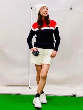 「アイテム（ソックス/靴下）」を使った、lennie12さん（レディース・162cm・50代）の秋コーディネート