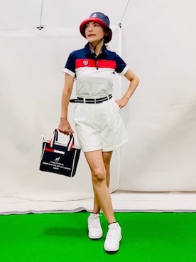 「アイテム（ソックス/靴下）」を使った、lennie12さん（レディース・162cm・50代）の夏コーディネート