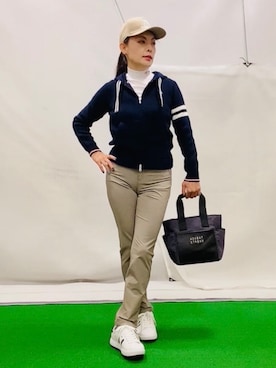「アイテム（その他パンツ）」を使った、lennie12さん（レディース・162cm・50代）の秋コーディネート
