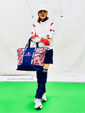 「アイテム（手袋）」を使った、lennie12さん（レディース・162cm）の冬コーディネート