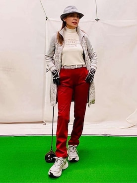 「アイテム（手袋）」を使った、lennie12さん（レディース・162cm）の秋コーディネート