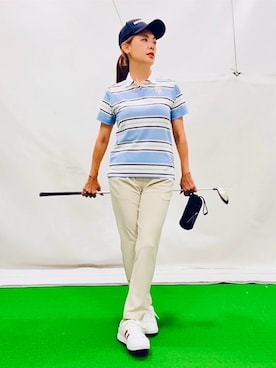 「adabat（アダバット）のアイテム」を使った、lennie12さん（レディース・162cm）の夏コーディネート