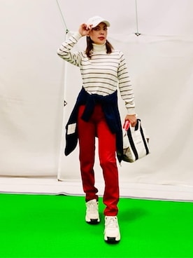 「アイテム（手袋）」を使った、lennie12さん（レディース・162cm）の冬コーディネート