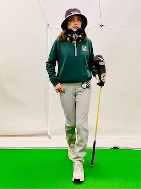 「アイテム（手袋）」を使った、lennie12さん（レディース・162cm）の冬コーディネート