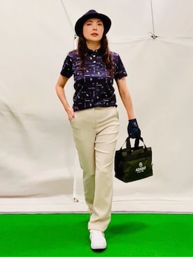 「adabat（アダバット）のアイテム」を使った、lennie12さん（レディース・162cm）の春コーディネート