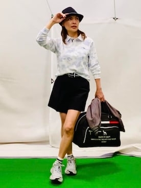「アイテム（ベルト）」を使った、lennie12さん（レディース・162cm・50代）の春コーディネート