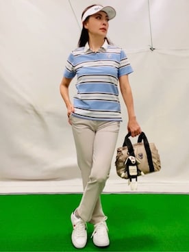 「adabat（アダバット）のアイテム」を使った、lennie12さん（レディース・162cm）の春コーディネート