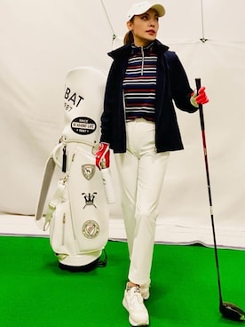 「アイテム（手袋）」を使った、lennie12さん（レディース・162cm）の秋コーディネート