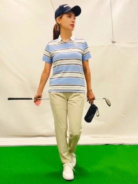 「adabat（アダバット）のアイテム」を使った、lennie12さん（レディース・162cm）の夏コーディネート