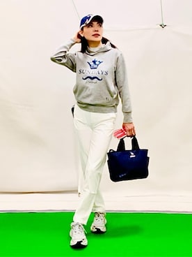 「アイテム（手袋）」を使った、lennie12さん（レディース・162cm）の春コーディネート