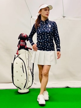 「アイテム（サンバイザー）」を使った、lennie12さん（レディース・162cm）の夏コーディネート