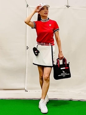「アイテム（ベルト）」を使った、lennie12さん（レディース・162cm・50代）の夏コーディネート