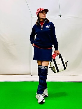 「アイテム（手袋）」を使った、lennie12さん（レディース・162cm）の冬コーディネート