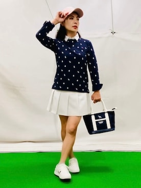 「アイテム（バッグ）」を使った、lennie12さん（レディース・162cm・50代）の秋コーディネート