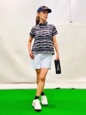 「adabat（アダバット）のアイテム」を使った、lennie12さん（レディース・162cm）の夏コーディネート
