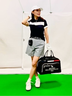 「アイテム（ベルト）」を使った、lennie12さん（レディース・162cm・50代）の春コーディネート