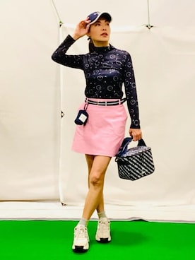 「アイテム（その他、ピンク系）」を使った、lennie12さん（レディース・162cm）の春コーディネート