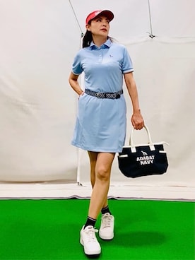 「adabat（アダバット）のアイテム」を使った、lennie12さん（レディース・162cm）の春コーディネート