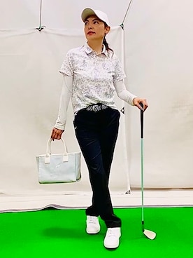 「アイテム（ベルト）」を使った、lennie12さん（レディース・162cm・50代）の夏コーディネート