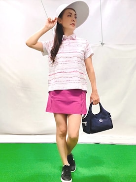 「smart pink（スマートピンク）のアイテム」を使った、lennie12さん（レディース・162cm）の春コーディネート