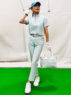 「アイテム（ベルト）」を使った、lennie12さん（レディース・162cm・50代）の春コーディネート