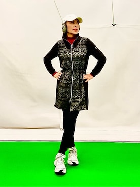 「アイテム（レギンス/スパッツ）」を使った、lennie12さん（レディース・162cm）の秋コーディネート