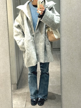 「hellam（へラム）のアイテム」を使った、nozoさん（レディース・152cm）の冬コーディネート