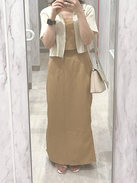 「アイテム（つなぎ/オールインワン）」を使った、nozoさん（レディース・152cm・20代）の夏コーディネート
