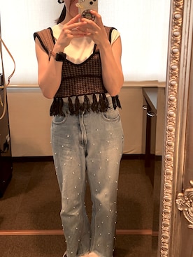 「アイテム（その他トップス）」を使った、nozoさん（レディース・152cm）の秋コーディネート