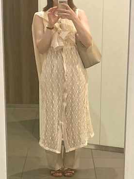 「WEARyouthコーデ」｜「アイテム（キャミソール）」を使った、nozoさん（レディース・152cm）の夏コーディネート