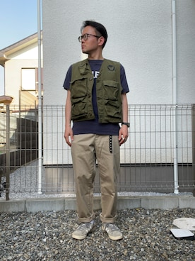 「TOM WOOD（トムウッド）のアイテム」を使った、たいやまさん（メンズ・168cm）の春コーディネート