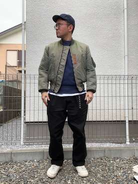 たいやまさん(メンズ・168cm)の冬コーディネート