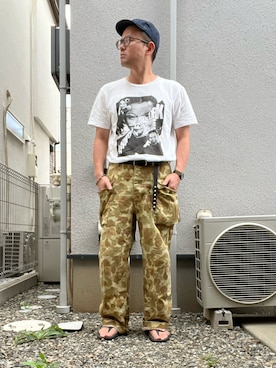 「アイテム（アナログ腕時計）」を使った、たいやまさん（メンズ・168cm）の秋コーディネート