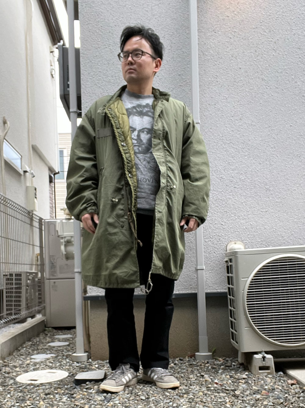 BEAMS グレートマン クルーネック スウェット XL 古着 ベートーヴェン 
